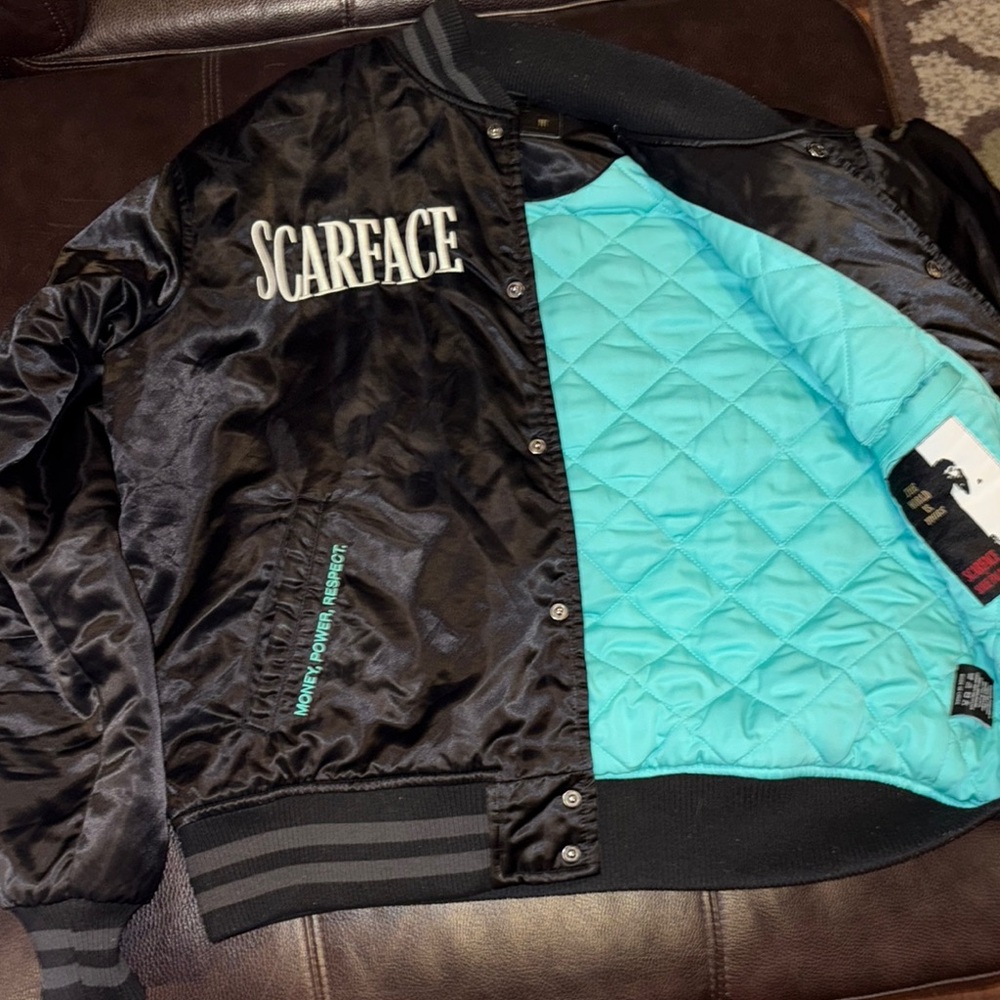 Shoe Palace x Scarface Heavy Black Jacket
